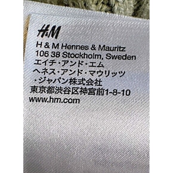 H&M Women's Small‎ Ivory/Beige/Gray Cowl Neck Sweater Dress - Picture 5 of 5